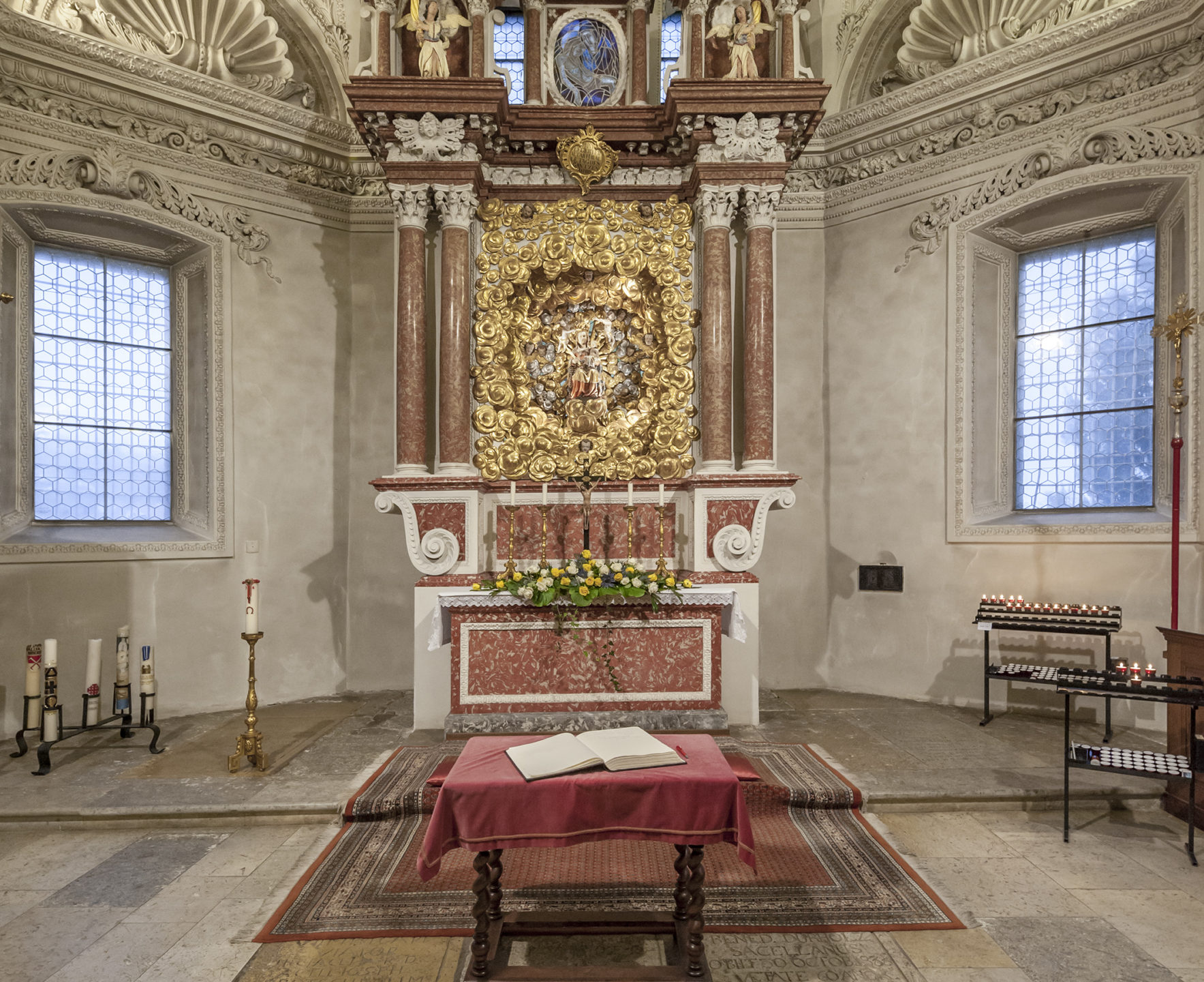 Die Gnadenkapelle der Pfarr- und Wallfahrtskirche Oberdorf ob Solothurn. (Foto: José R. Martinez)