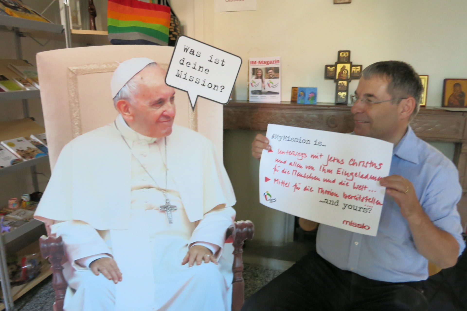 Was ist Deine Mission? Diese Frage will der Papst uns allen stellen. (Foto: zVg)